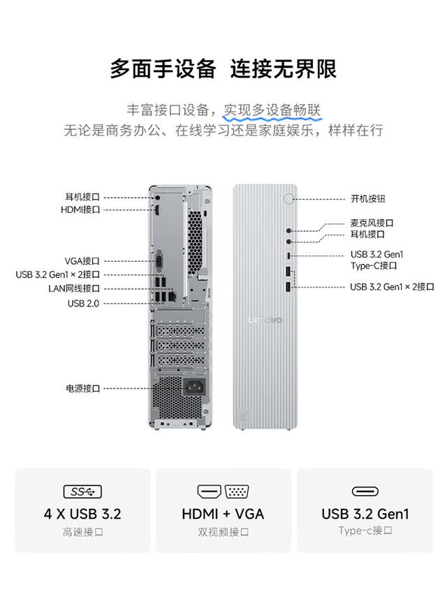 联想推出小新台式电脑尊享版：i5-13420H款3199，i7-13620H款3699 