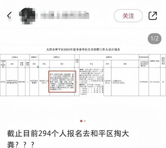 闹大了！事业单位招聘本科生去“掏粪”？网友质疑：里面内幕不少