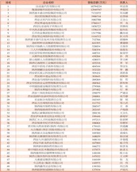 2024西安民营企业百强榜单揭晓