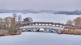 如诗如画的银川雪景