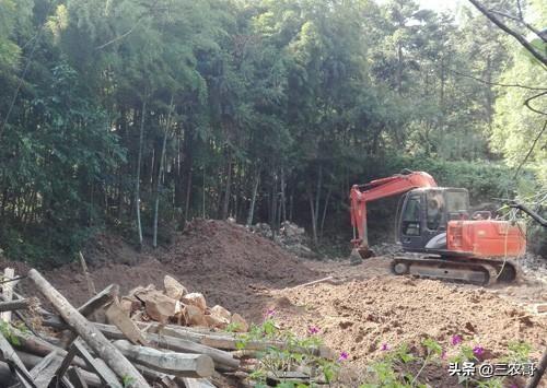 农村基建机器打桩